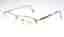 Luxottica 2173 G541 GEP 18k ladies vintage eyeglasses-original clear lenses-NEW