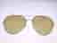 Vintage silver-tone metal pilot-style unisex sunglasses-circa 1980s-Weight 34g