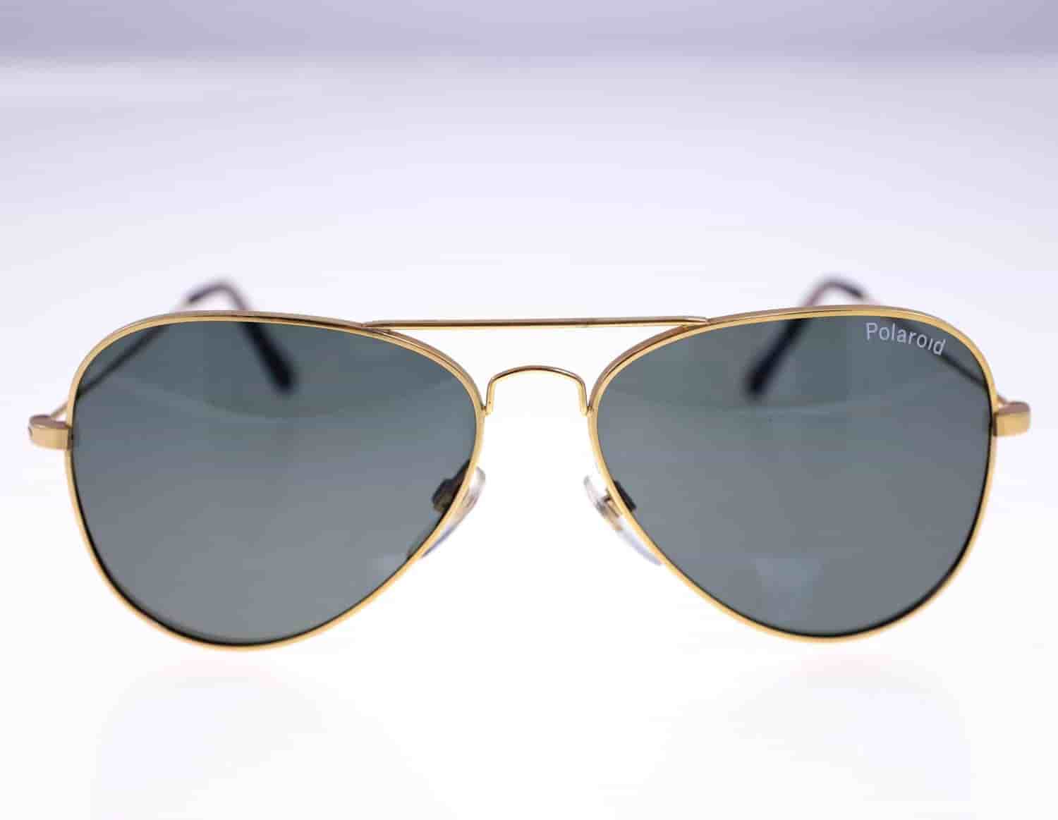 Polaroid 4213H lightweight unisex polarising pilot-style vintage sunglasses-14g