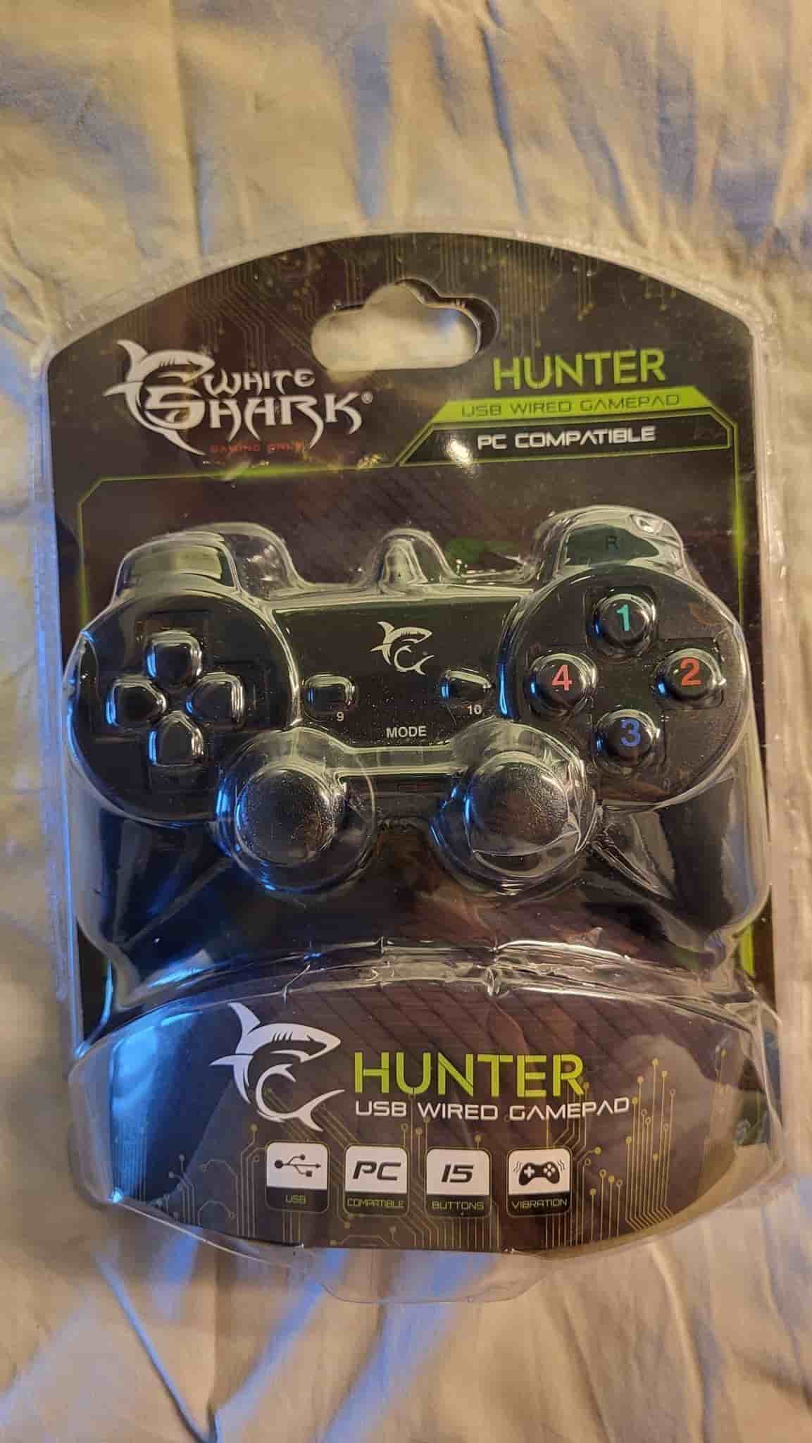 White Shark Hunter USB Gamepad