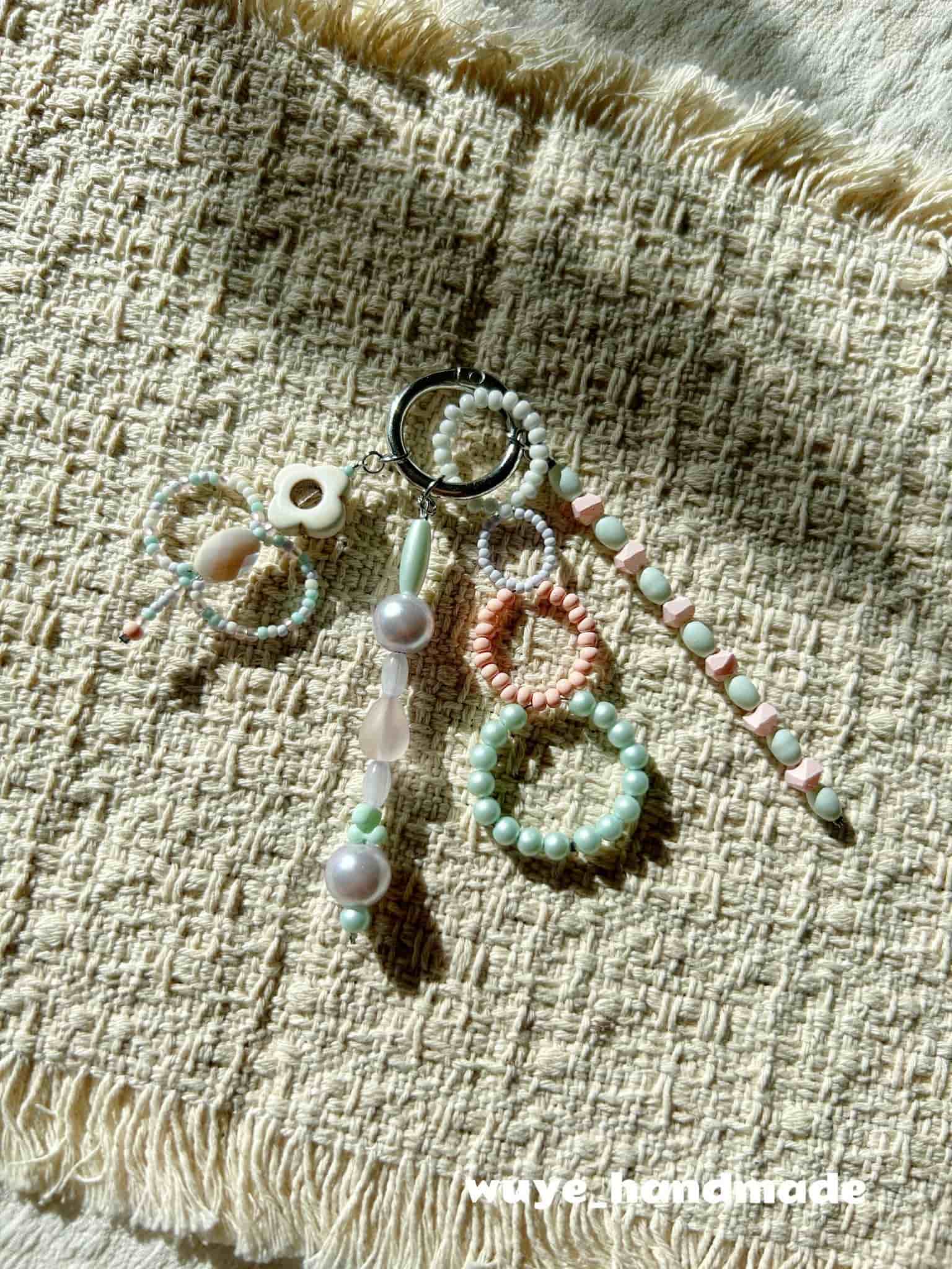Bag charm / Japan beads