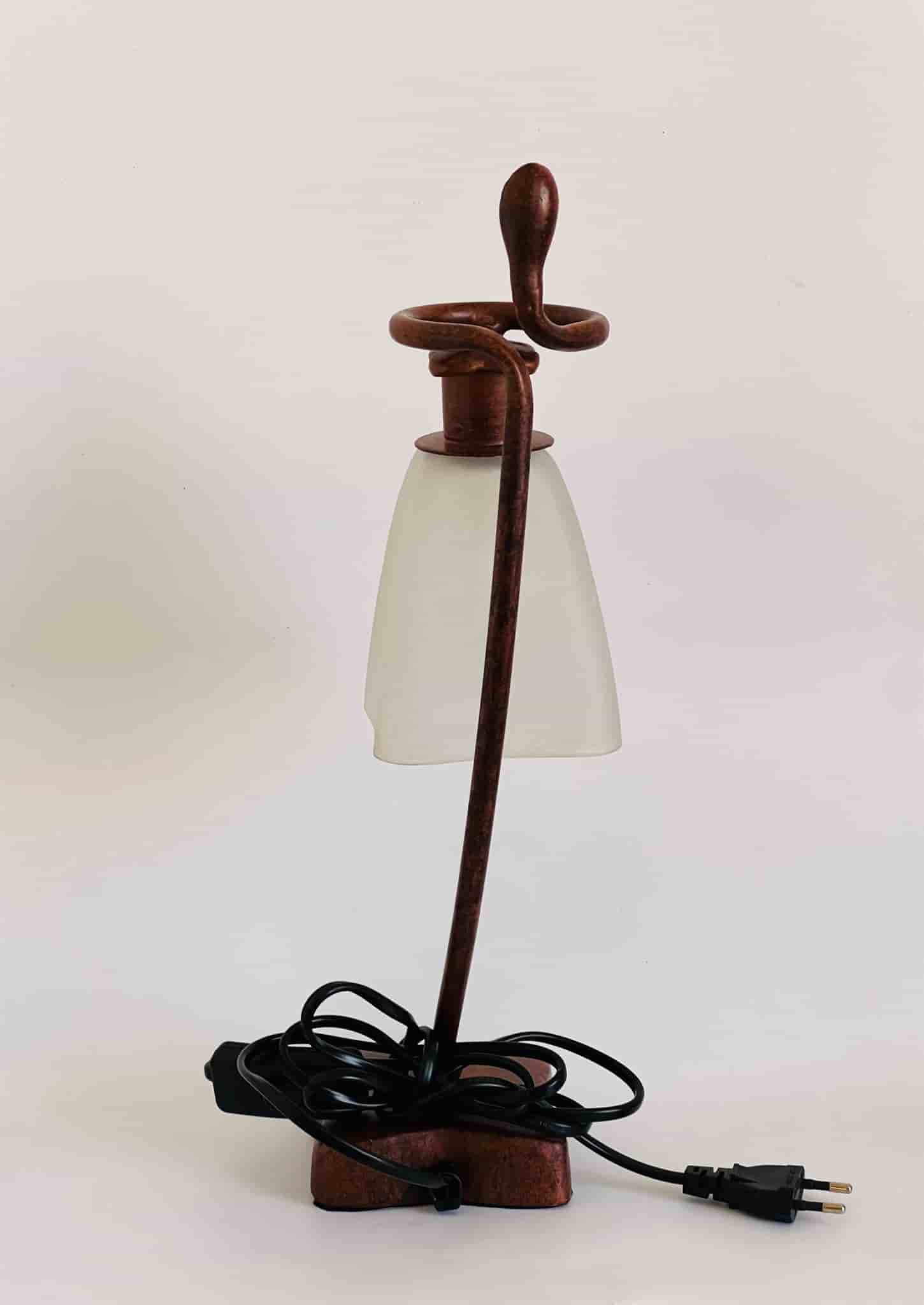 Vacker Bordslampa Cotttex Sweden. – 40 cm hög