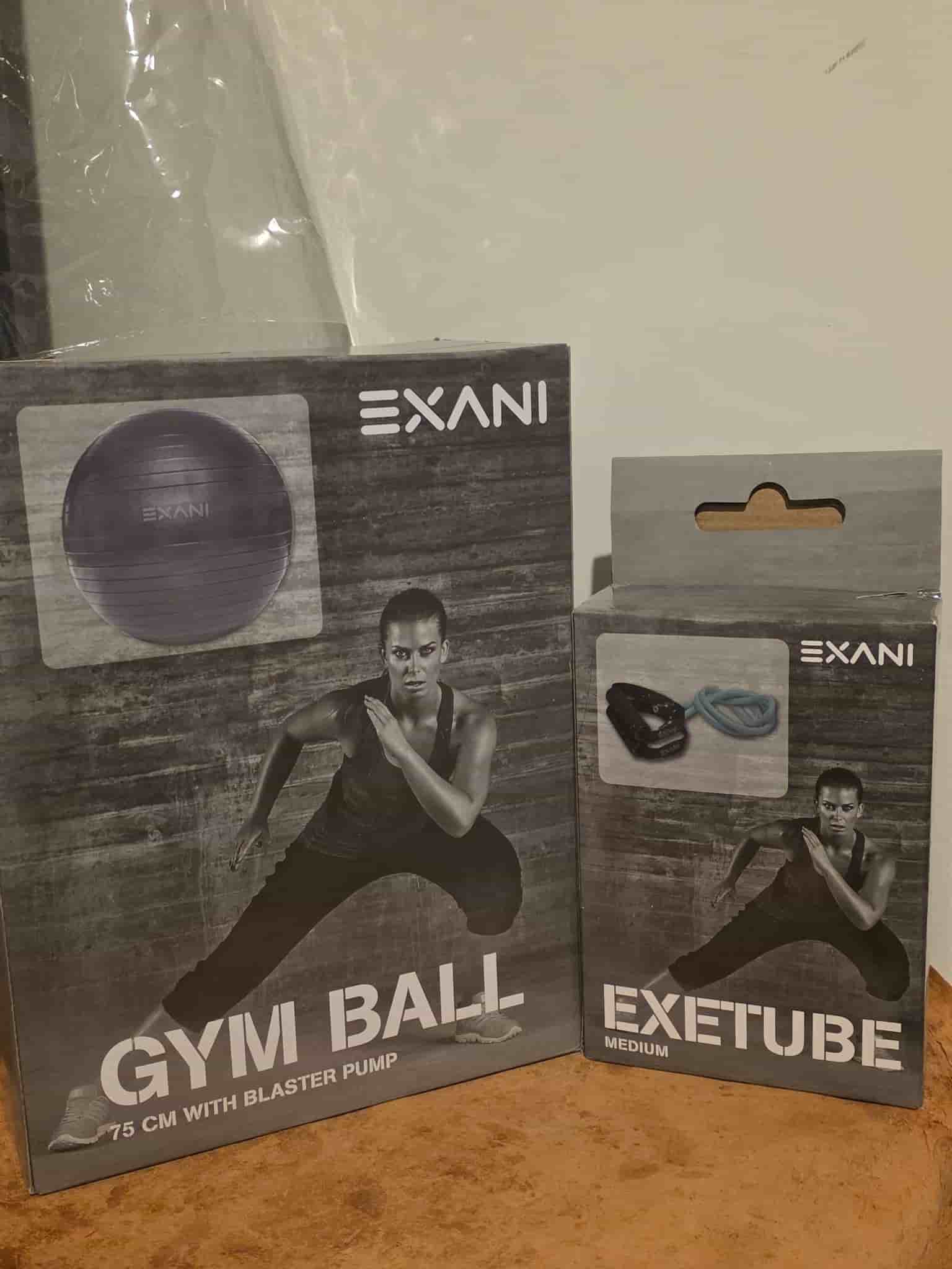 Nya från Exani Gym Ball 75cm och Exani Exetube Medium
