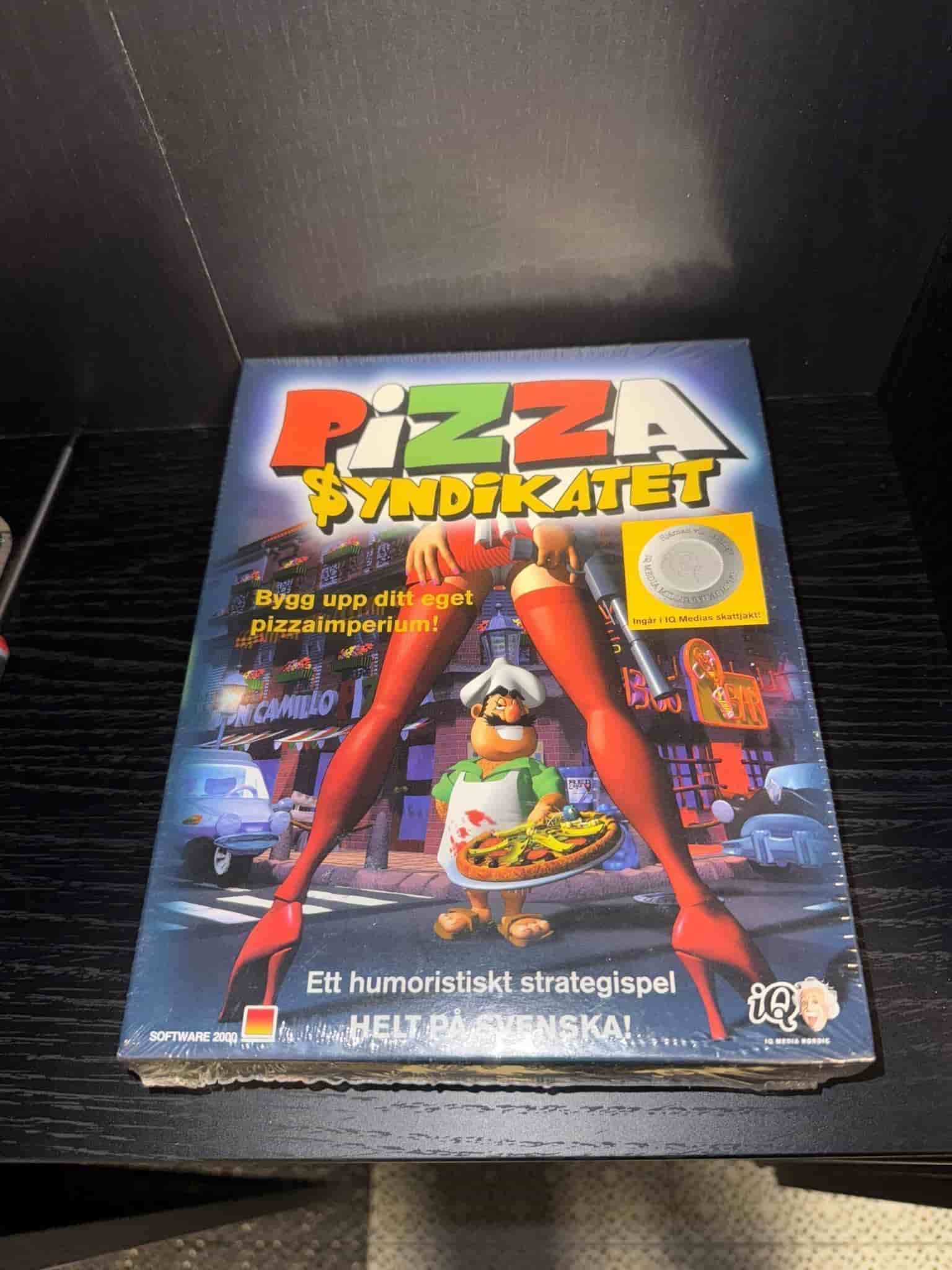 Pizza Syndikatet PC big box nytt och inplastat!