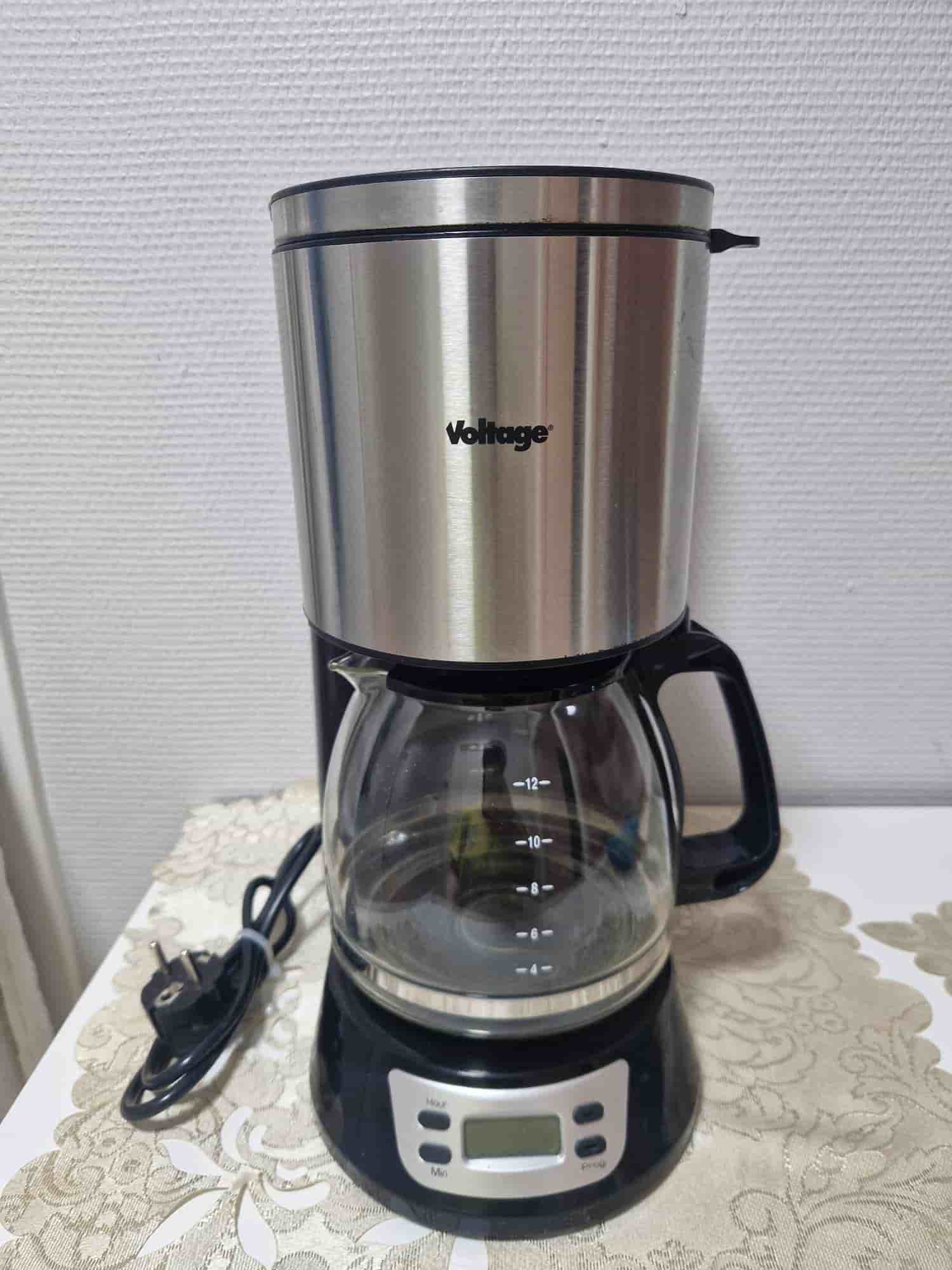 Voltage kaffebryggare