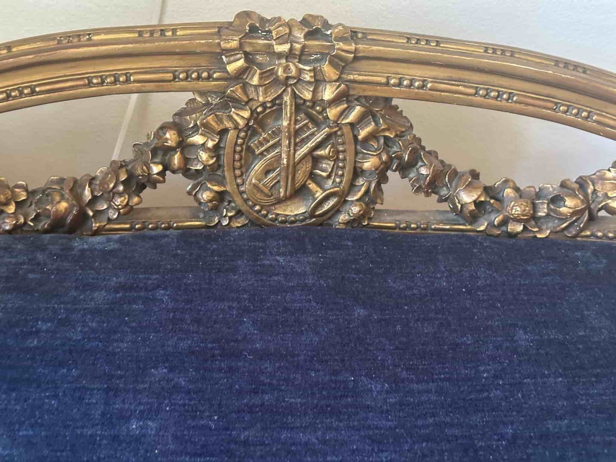Bänk Louis XV-stil 1900-talet
