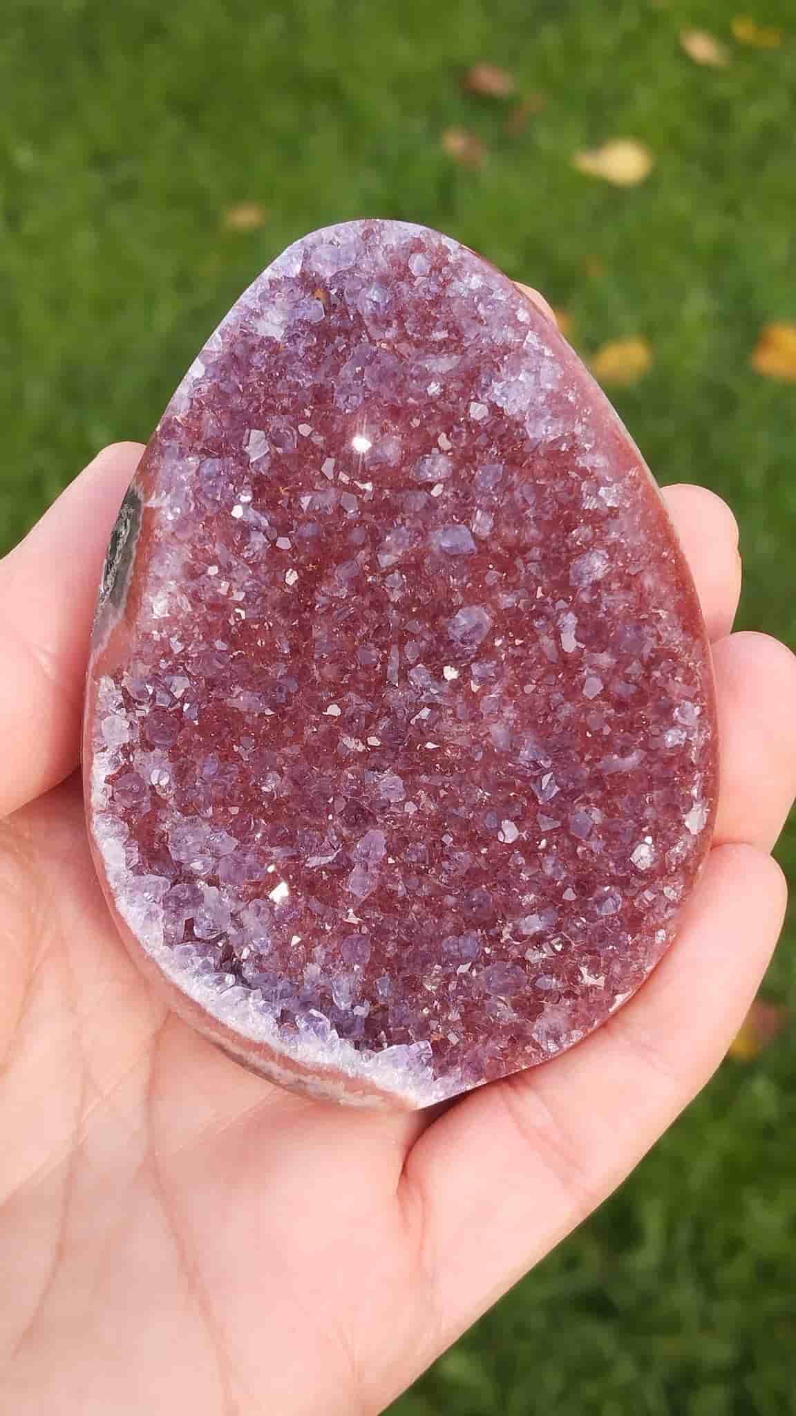 Äggformade gummigodis kristall,Crystal Cluster