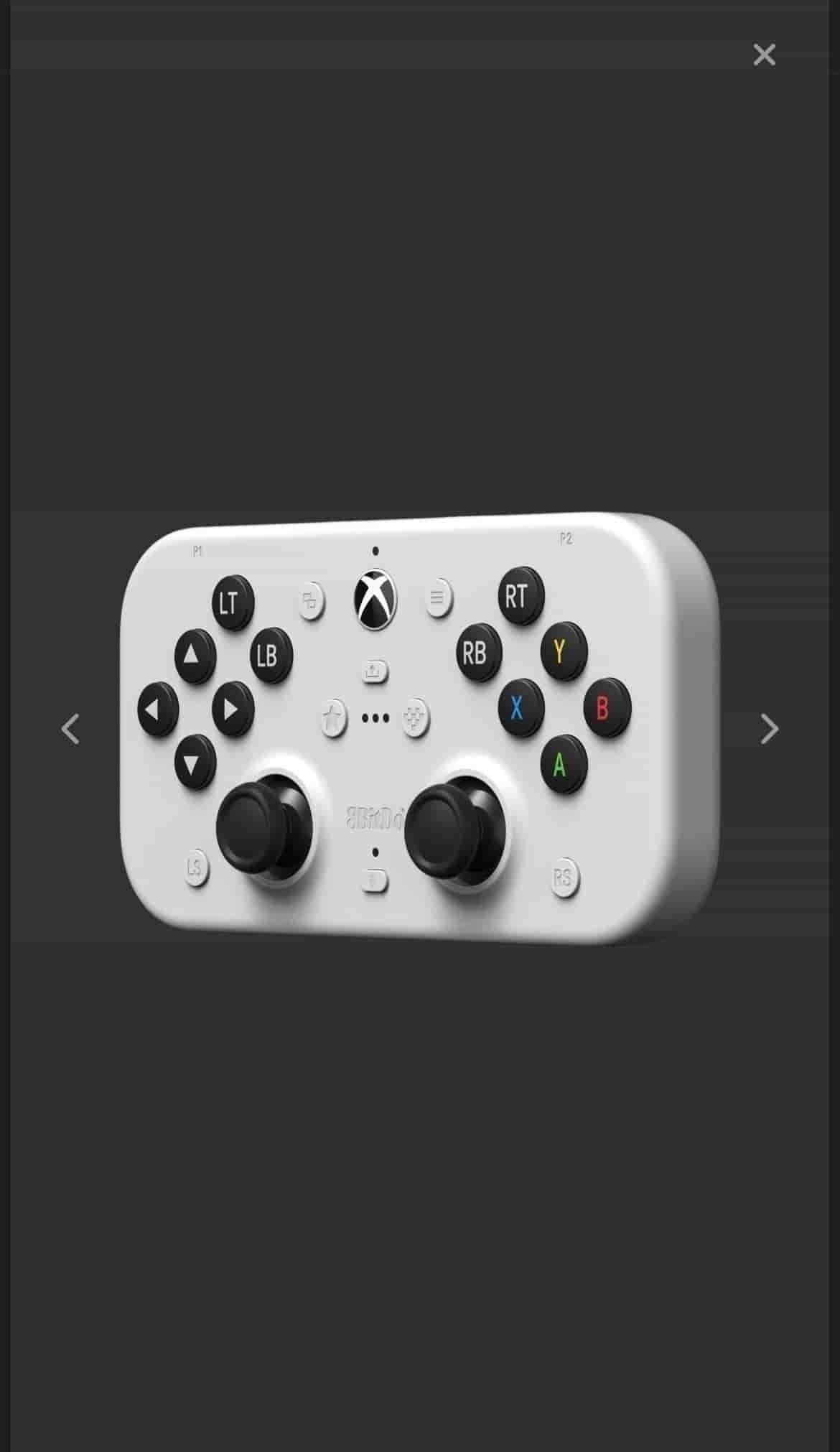 Xbox kontroller för gamers med nedsatt rörlighet