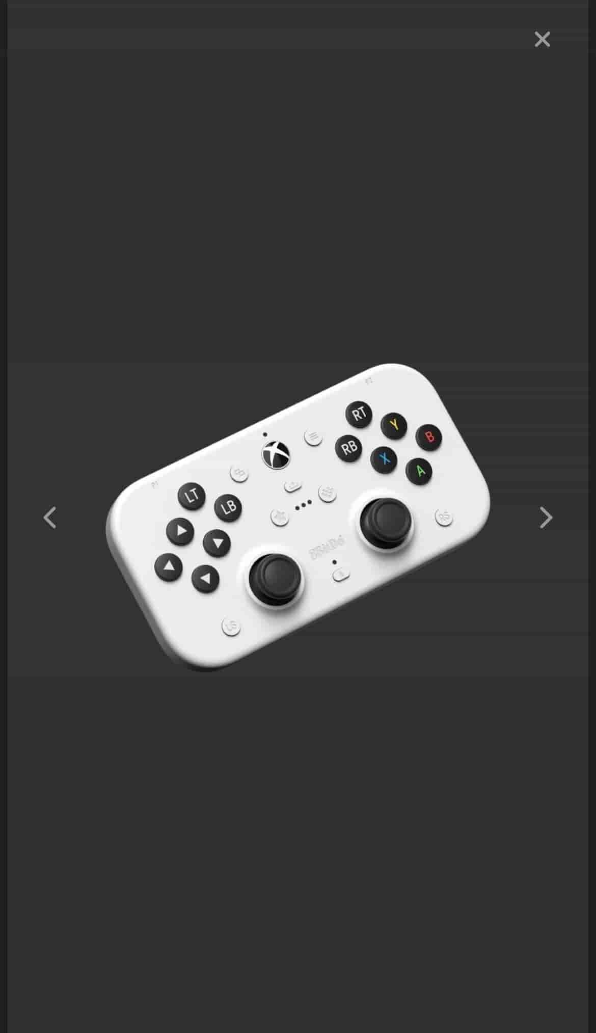 Xbox kontroller för gamers med nedsatt rörlighet