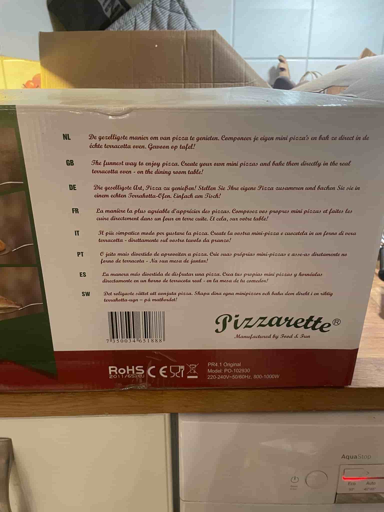 Pizzarette Original - Mini Pizza Ugn