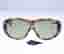 Indo ‘Niagara’ Spanish handmade 1970s brown cutaway acetate unisex sunglasses