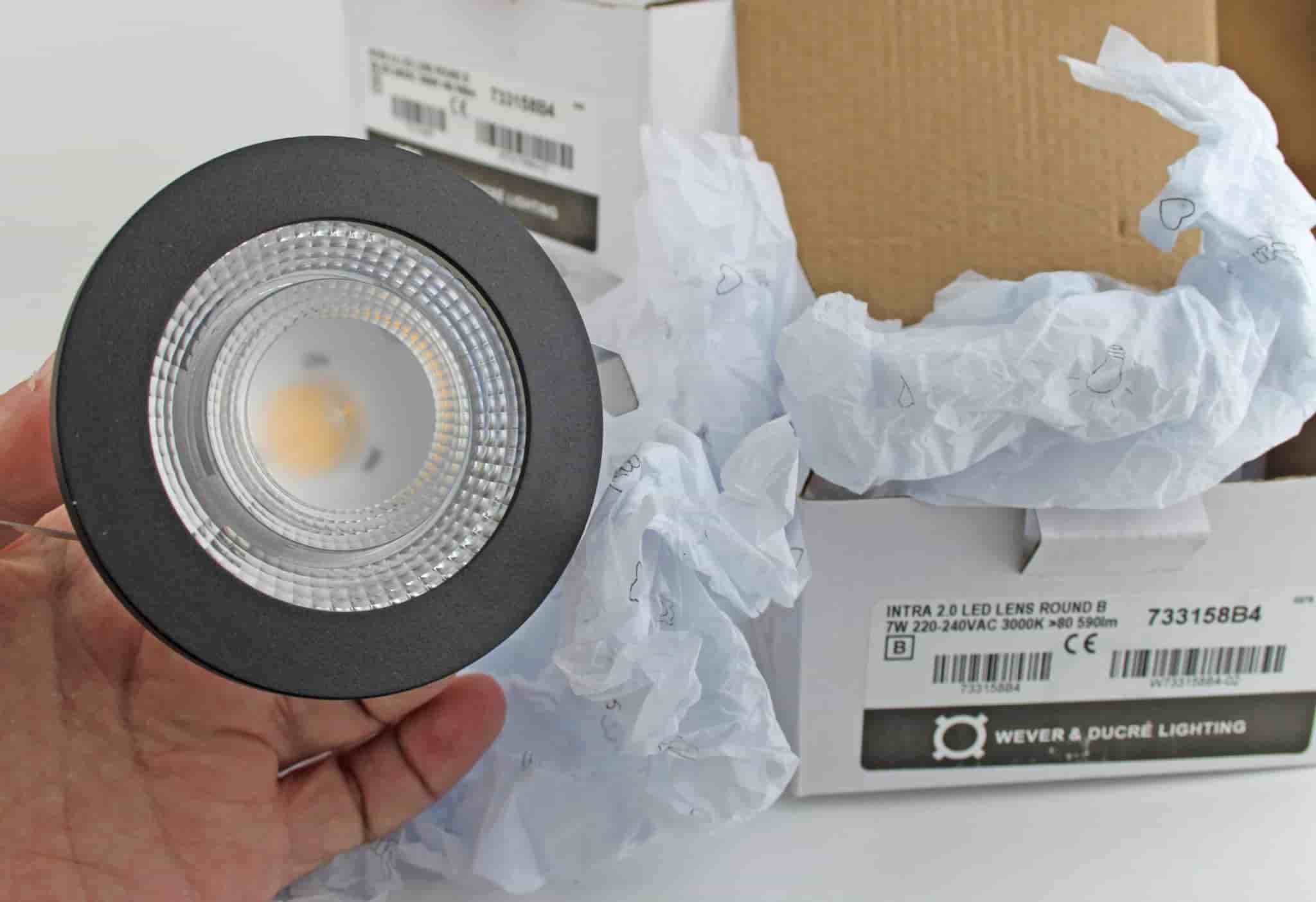 BLACK WEEK Weaver & Ducré LED 7w Spot Intra 2.0 IP65 bad el ute W733158B4-2 240V