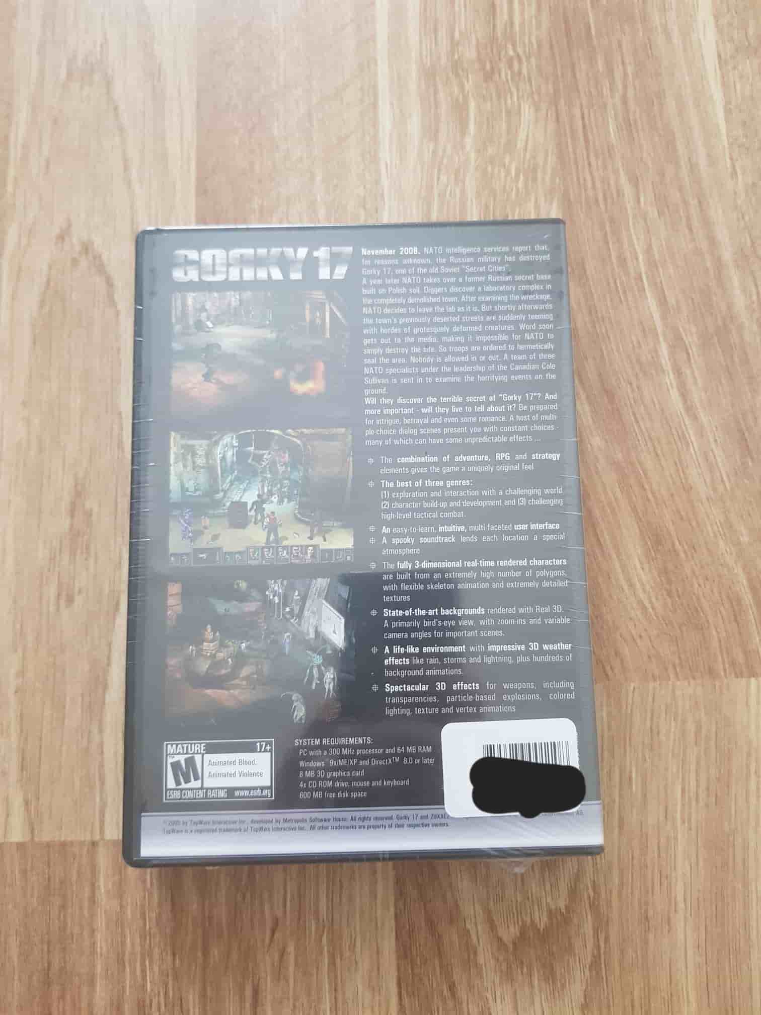 Gorky 17 PC CD-ROM