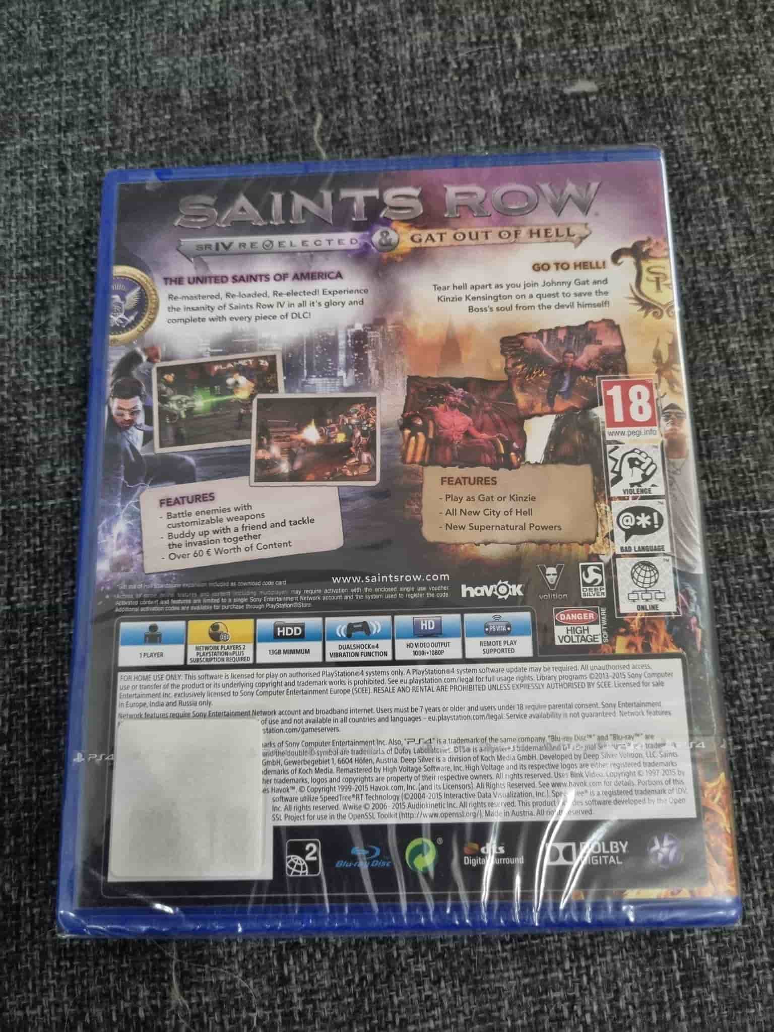 Saints Row ( PS4 )