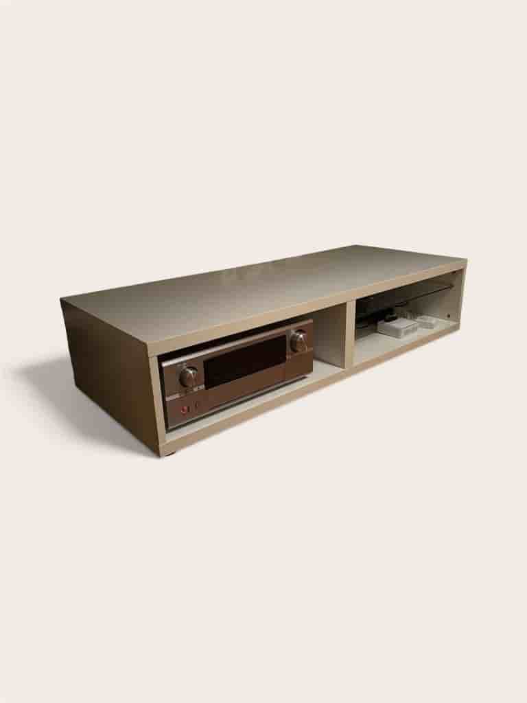 Vit TV-bänk / Mediamöbel – IKEA (120 cm)