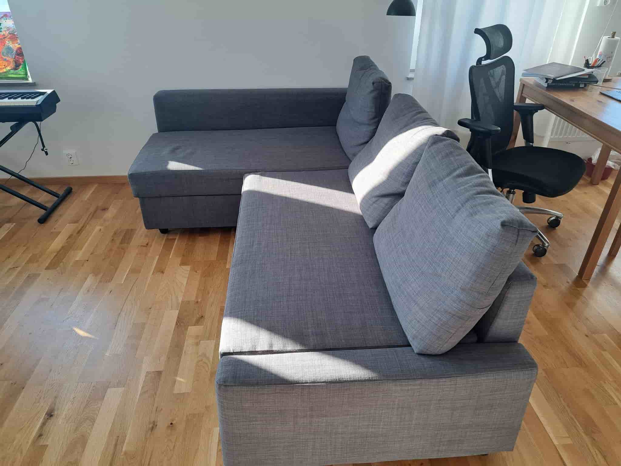 FRIHETEN Bäddsoffa med förvaring