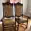 Stolar i barockstil, 2 st