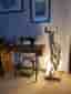Golvlampa handgjord i Spanien - Eco lampdesign