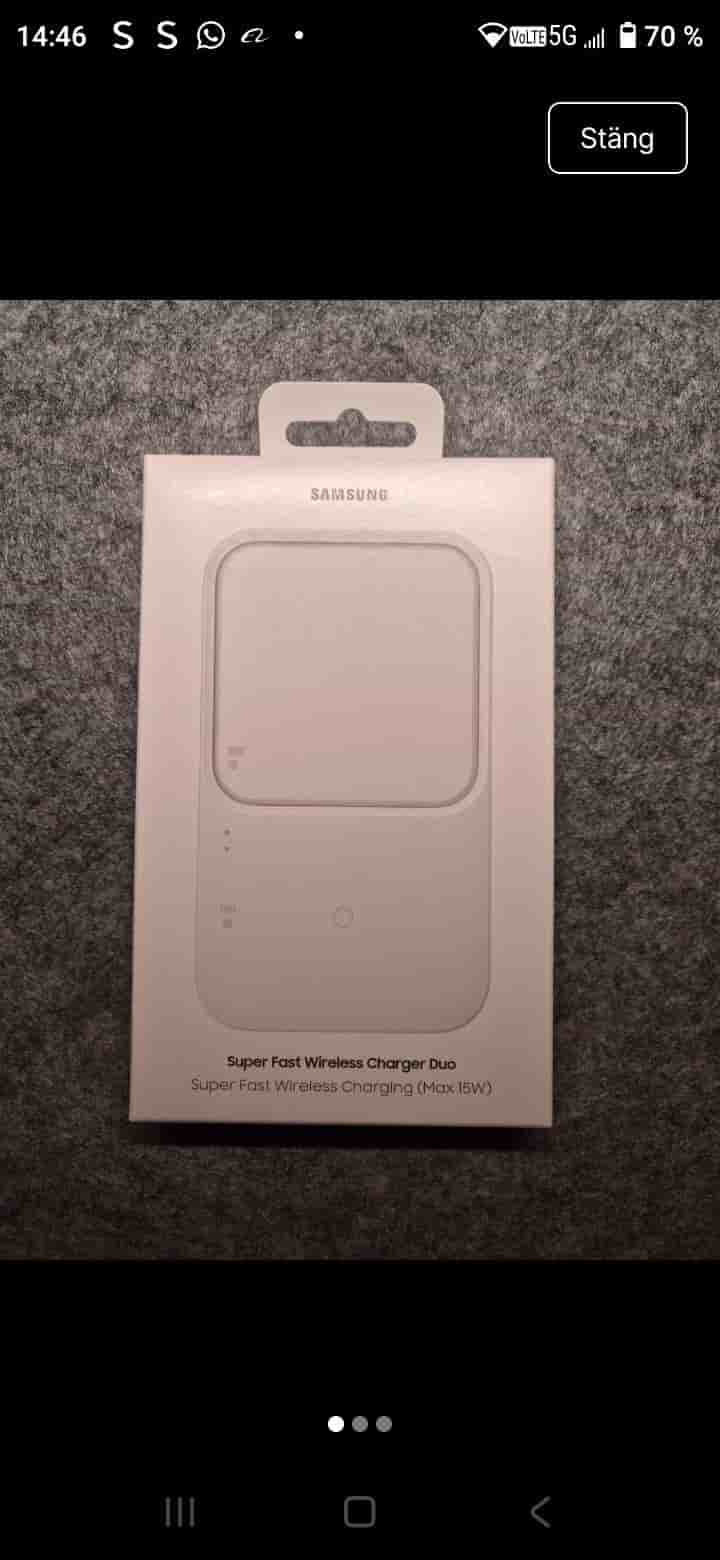 Samsung Super Fast Wireless Charger Duo