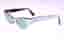 French 1950s/1960s ‘46 X 20’ acetate sunglasses with an exterior silver coating