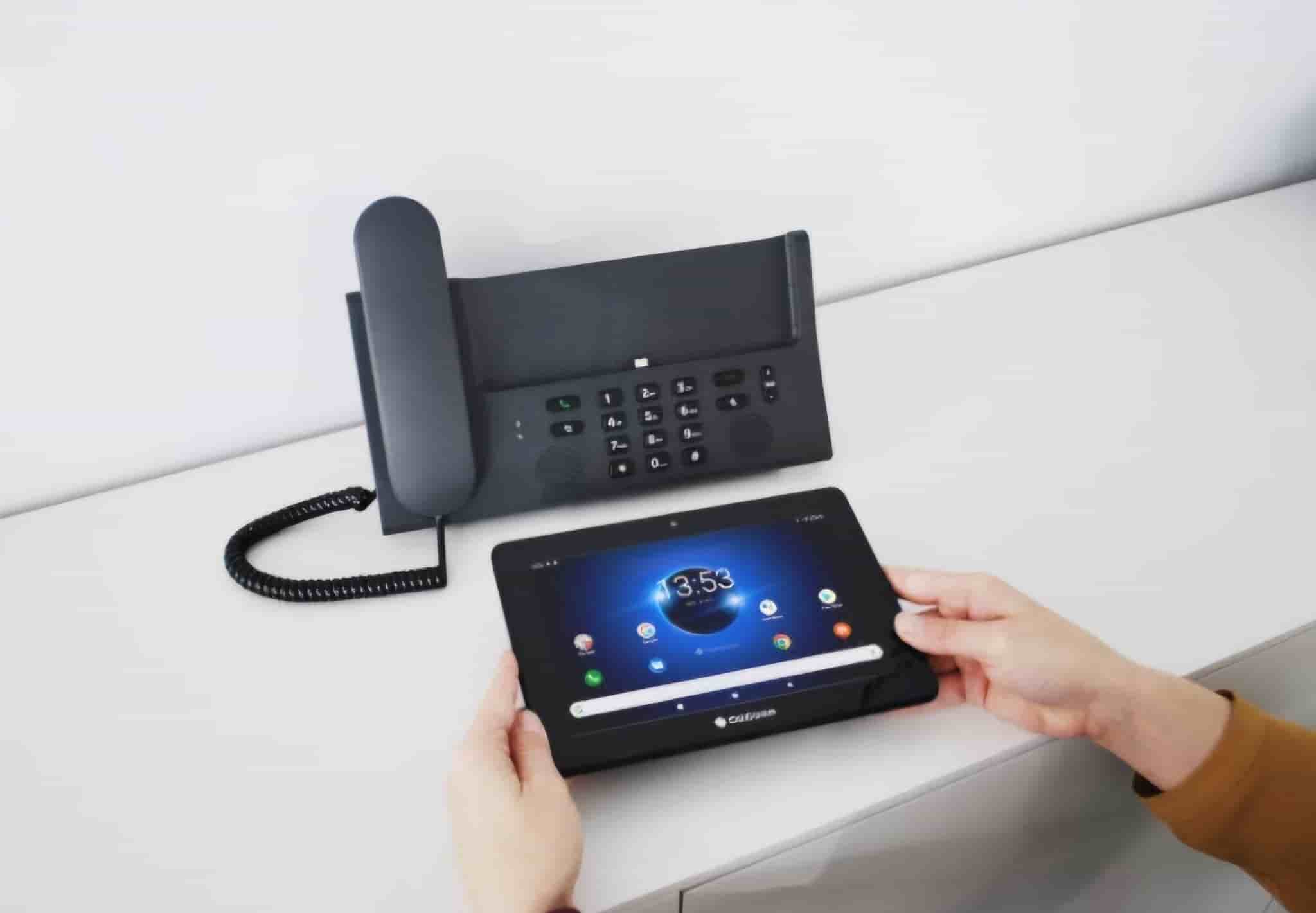 COCOMM F910 4G BT Trådlös Bordstelefon