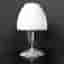 Sextett Vintage IKEA Bordslampa 90-tal - Krom & Glas
