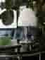 Sextett Vintage IKEA Bordslampa 90-tal - Krom & Glas