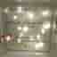 NY!!! Lampa, Glasblock med ljusslinga, fin inredning.