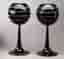 Bordslampor 2 st modell Manhattan, dansk design