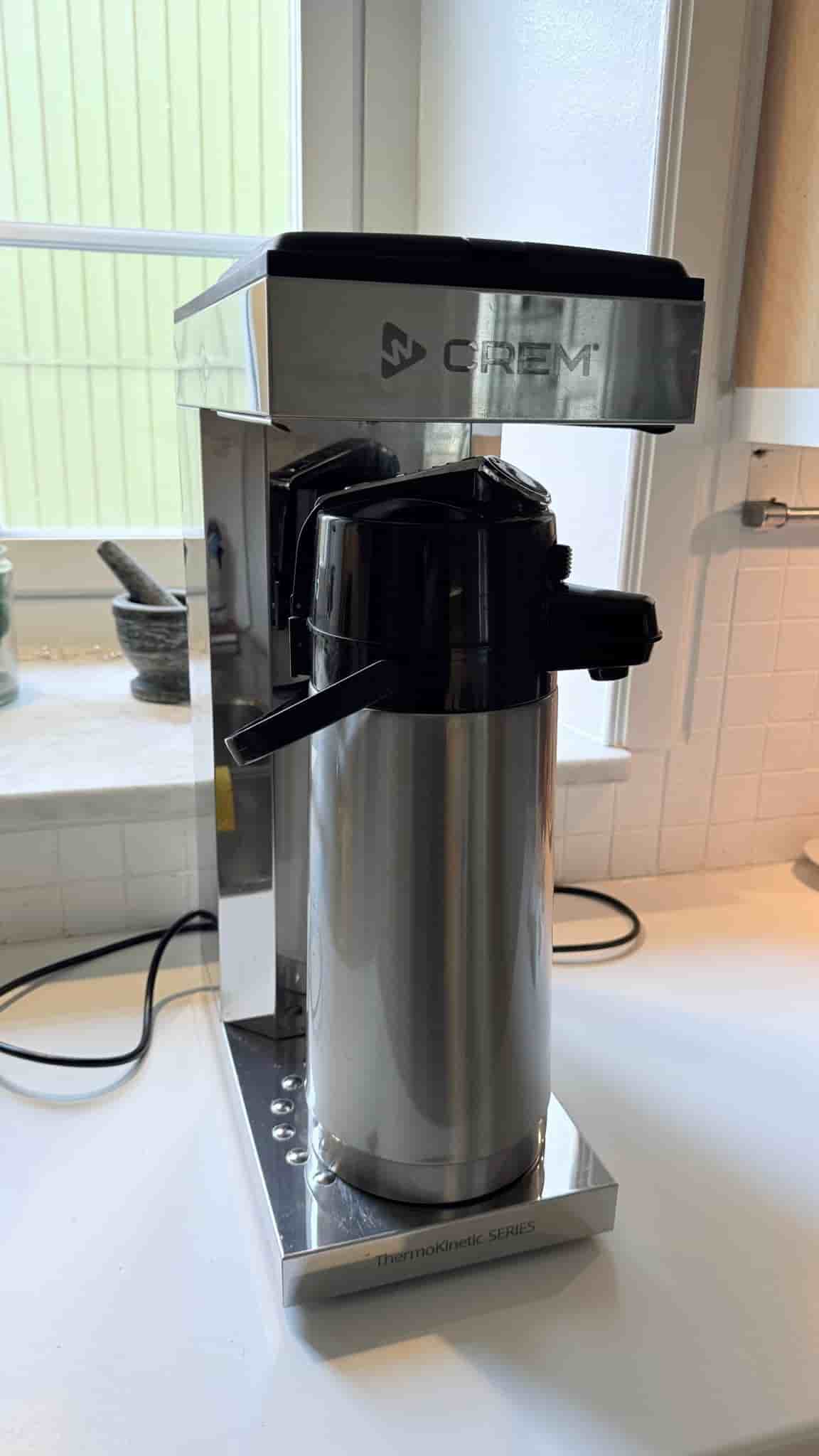 CREM Thermokinetic kaffebryggare