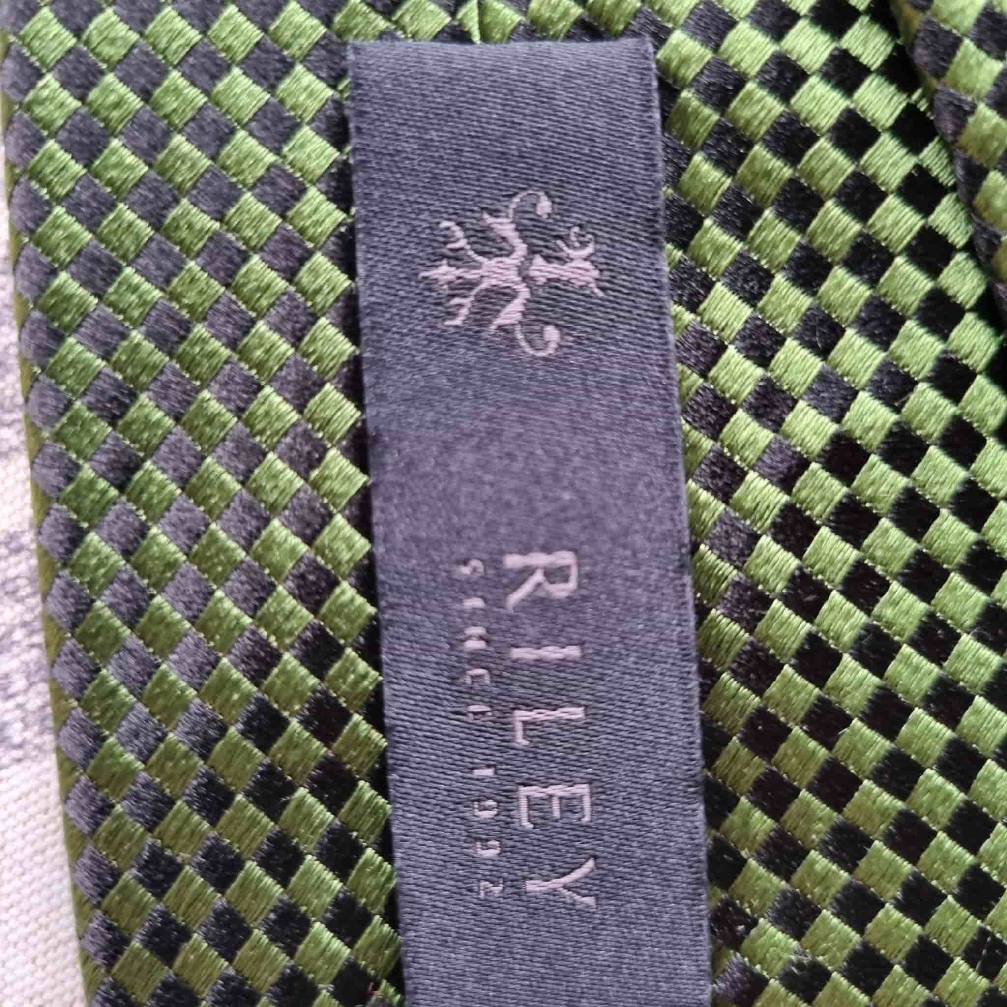 Riley grön, svart slips ny oanvänd