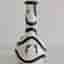 Vase with Black and White Design