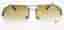 Vintage ladies pilot-style sunglasses with Butterfly motif detail-circa 80s-NEW
