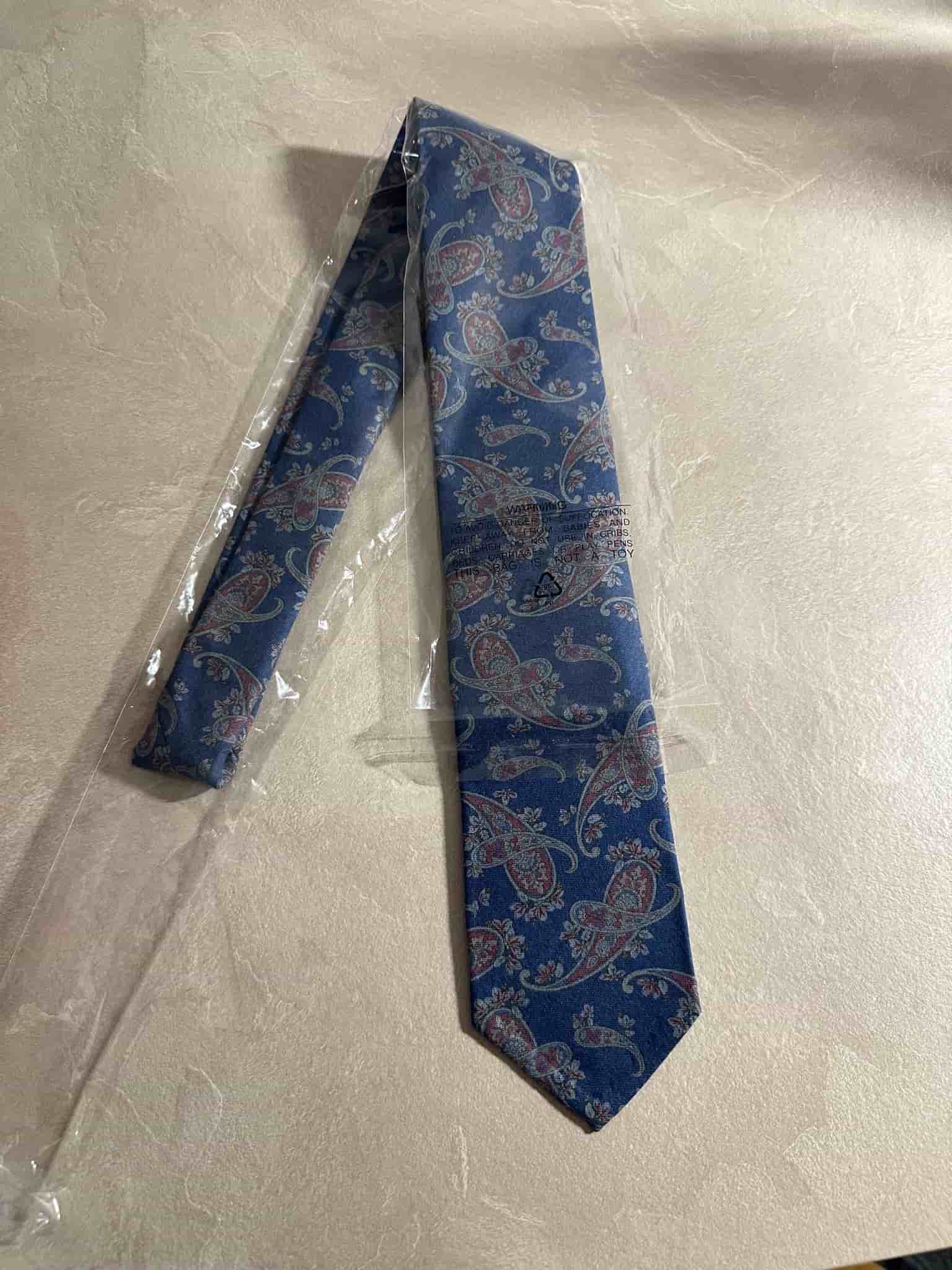 Eton blå slips, storlek ONE SIZE