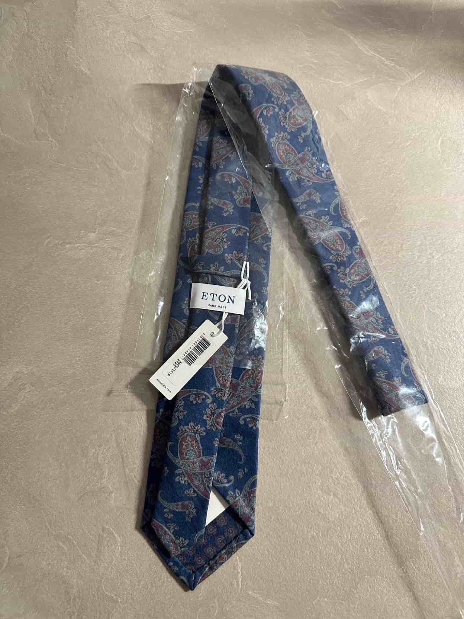 Eton blå slips, storlek ONE SIZE