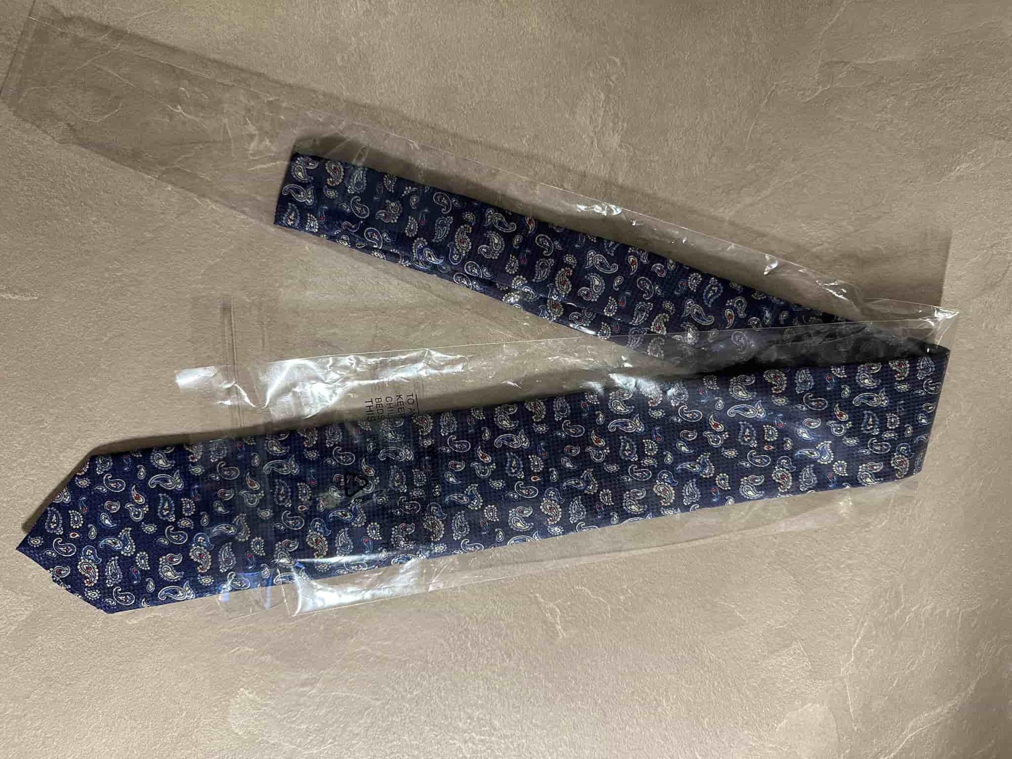 Eton blå slips