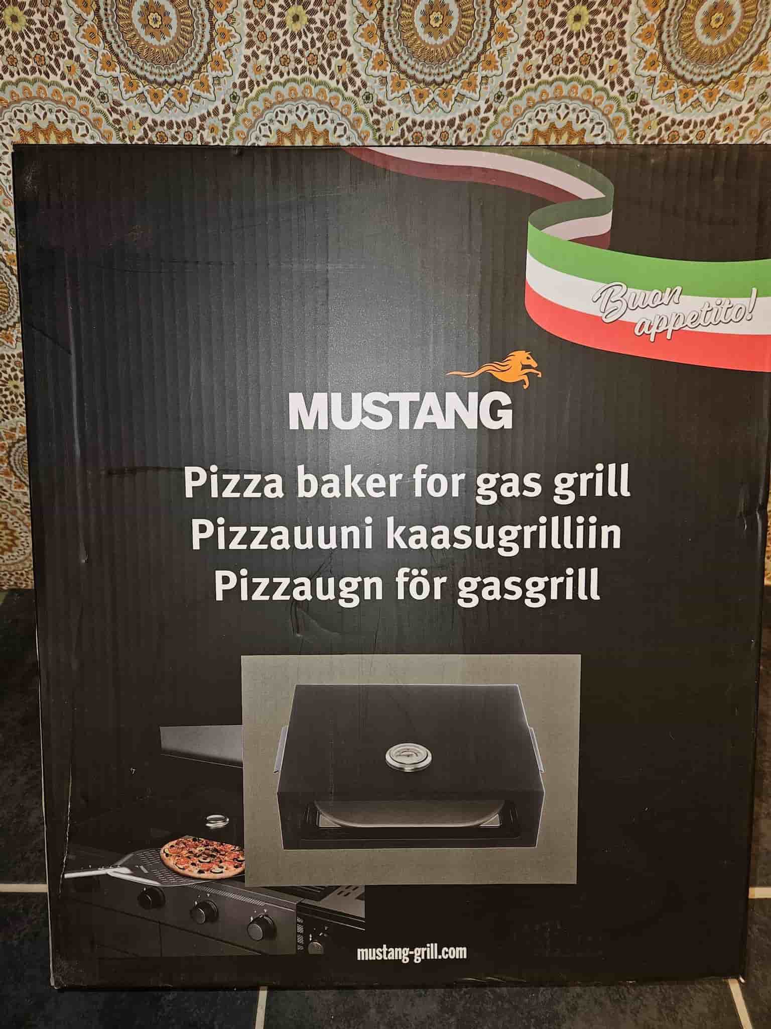 Mustang pizzaugn för gasolgrill helt nytt!