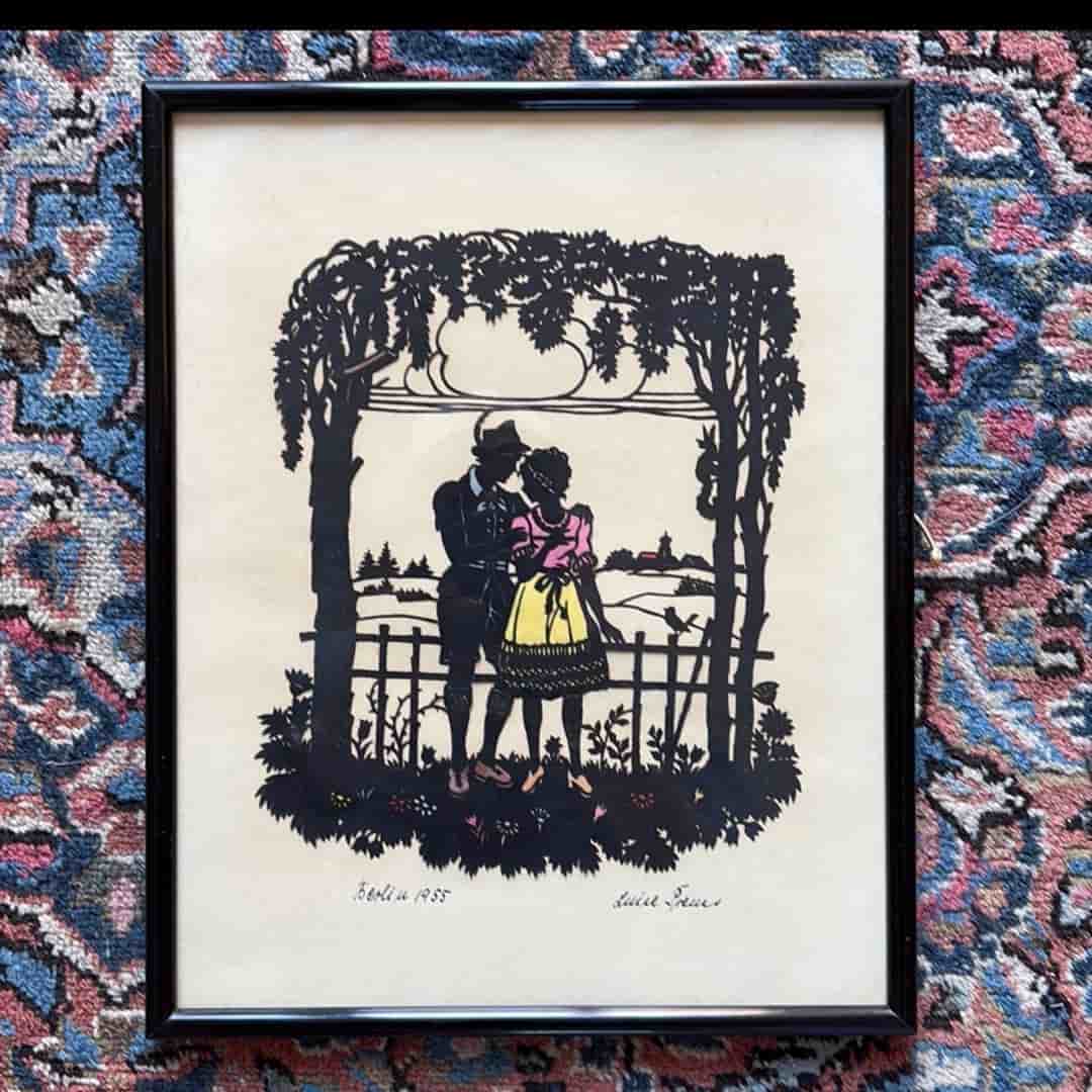 Silhuettklipp av Luise Preuss, Berlin
