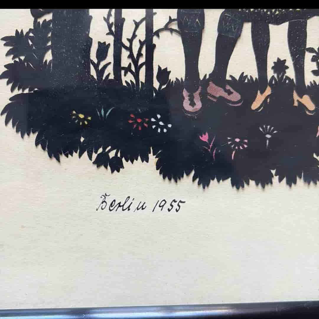 Silhuettklipp av Luise Preuss, Berlin