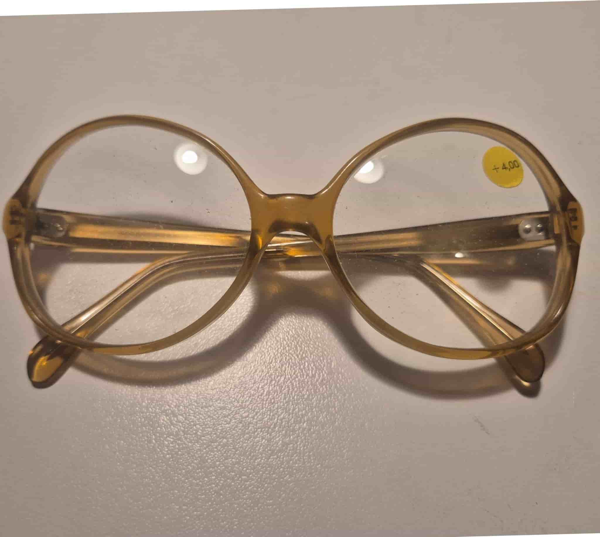 Nya/oanvända! Vintage/retro 1950/60-tal Glasögon +4, Västerlångs Optik