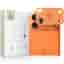 Tech-Protect iPhone 17 Pro Kameraskydd 9H Härdat Glas -Orange Linsskydd Cam Fit+