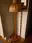 Retro golvlampa furu furulampa