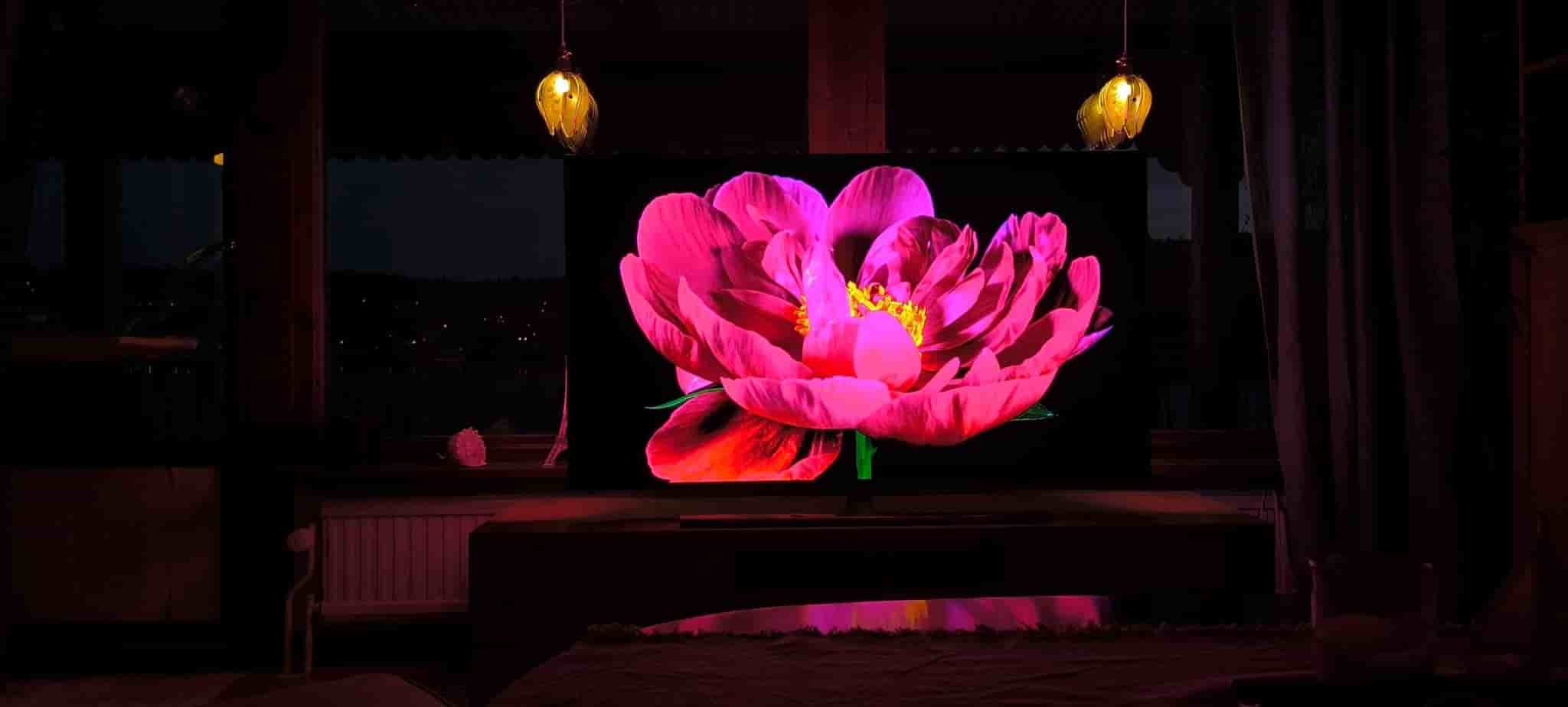 Philips 855 OLED 4K TV 55 tum med Ambilight (Perfekt skick!)