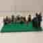 LEGO minifigurer – riddare, viking, soldater + drake (medeltid/fantasy)