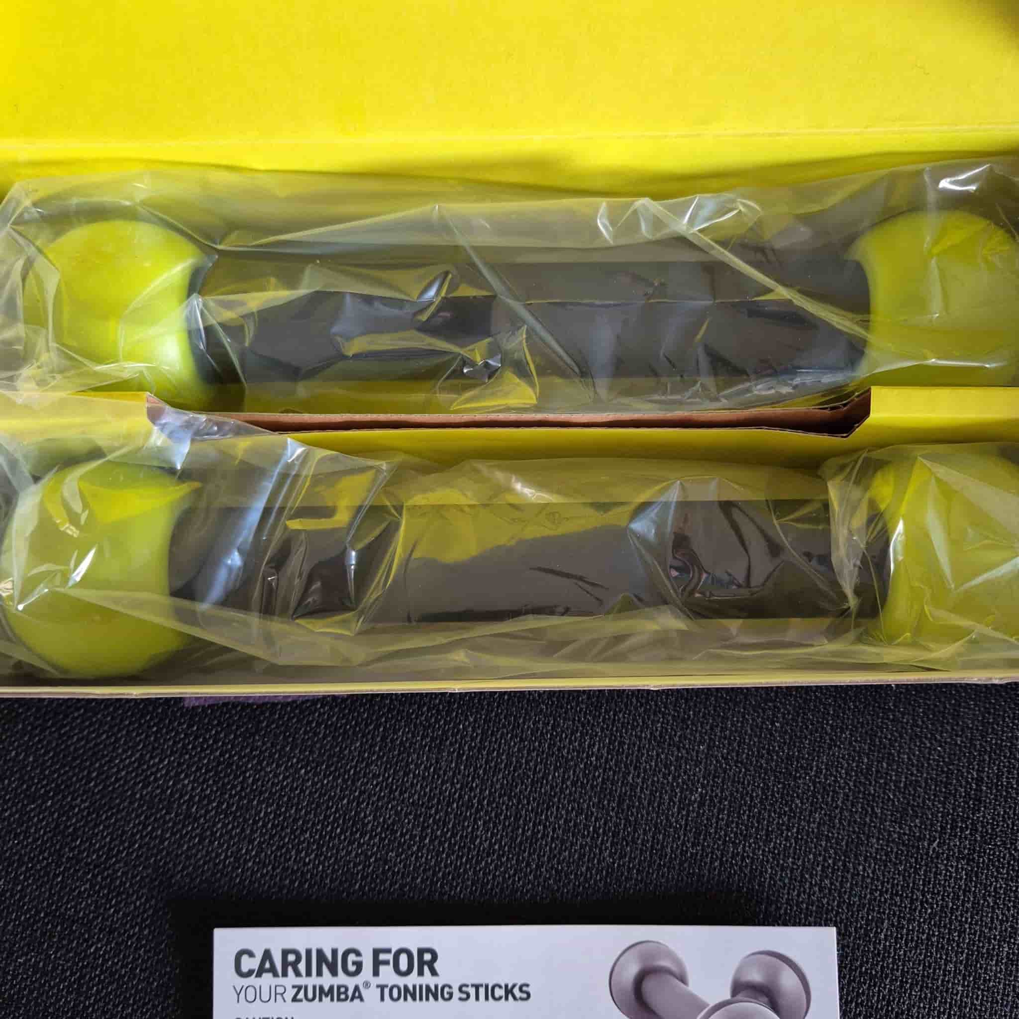 Zumba Toning Sticks oanvända