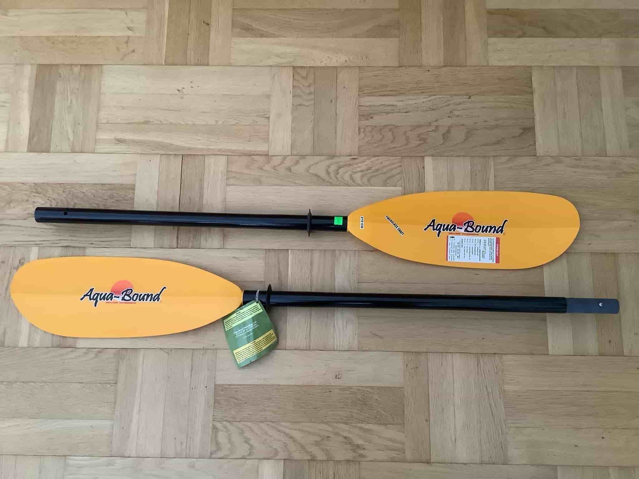 Ny Paddel i glasfiber Aqua Bound Sting Ray - 2 delad - 210 cm