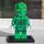 LEGO Green Goblin spd006 – Original 2003 – Gold Eyes – Rare – Cracked Arms/Torso