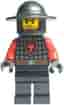 LEGO Minifigur - cas541 - Dragon Knight Scale Mail with Dragon Shield