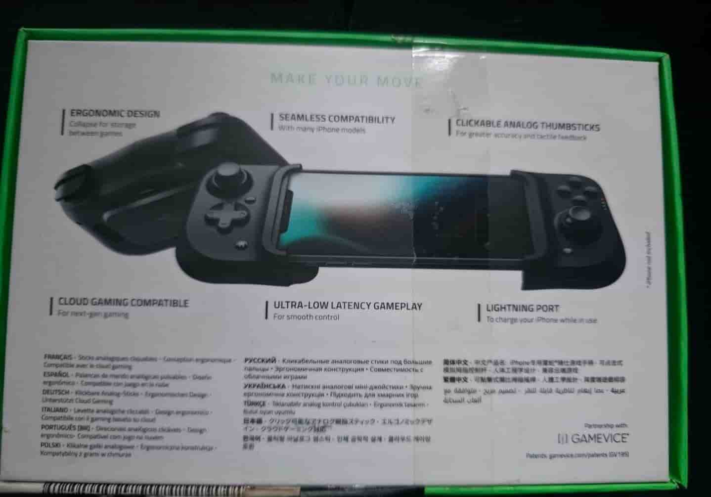 Razer Gaming Controller för iPhone