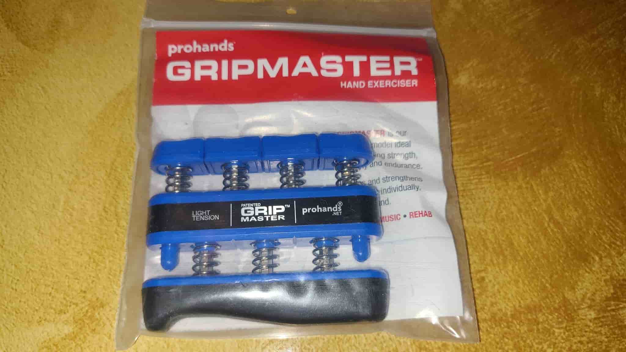 *Ny* Blå Gripmaster handövning | fingerövare | handhållen styrketränare